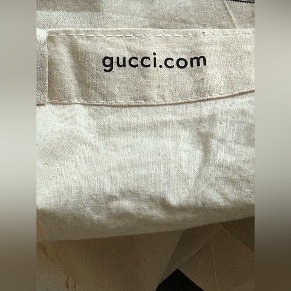 Authentic Gucci Dust Bag | Canvas Tote Pouch - Picture 3 of 3